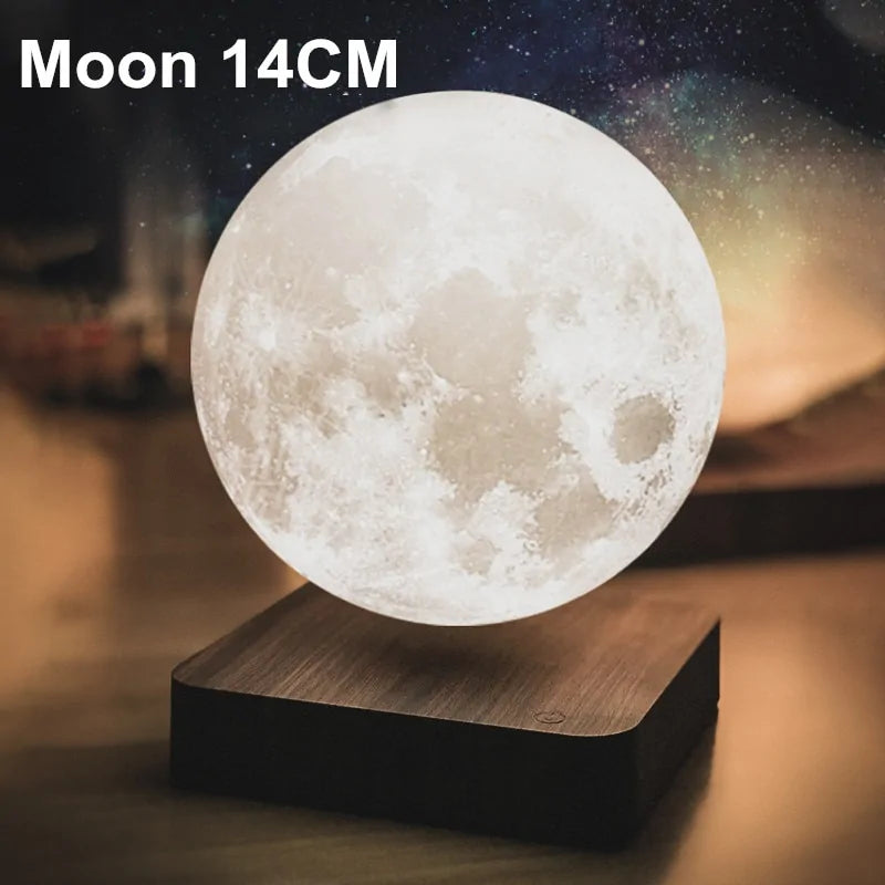 Levitating 3D Moon Lamp