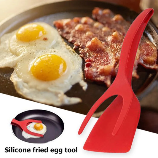 2 In 1 Grip And Flip Egg Spatula